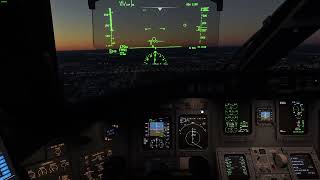 Landing at Hector Intl Airport Fargo KFAR MSFS pilots perspective [upl. by Ambrogino]