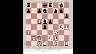 Von Karger Viktor vs Svane Rasmus  Schleswig Holstein Chess U14 MT 2008 Neumuenster Germany [upl. by Rambert934]