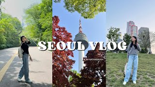 A Romantic Day in SEOUL Ramen by Han River Namsan Hike Gwangjang Market Food Tour  Day 5 [upl. by Ienttirb]