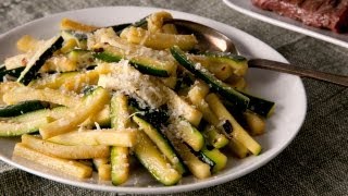 How to Make Easy Sauteed Zucchini  The Easiest Way [upl. by Kingsbury942]