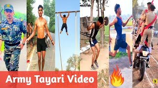 Indian Army Tayari Tik Tok video  Best Motivational Army Song  Indian Army Training  BSFCRPFNCC [upl. by Irodim]