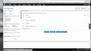 Examsoft Going from Assessment to edit an Item [upl. by Oiratnom]