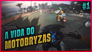 A Vida do MOTOBRYZAS  DIA DE ENTREGAS EM SALVADOR 1 [upl. by Goulder]