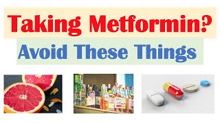 What To Avoid When Taking Metformin  Drug Interactions  Pharmacology [upl. by Lisandra]