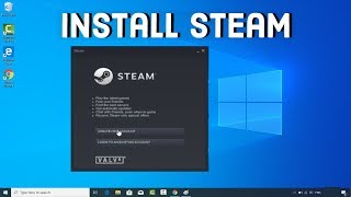 How to Install Steam on Windows 10 [upl. by Elston]