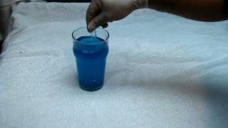 HOWTO Coloured campfire flames  making Copper Chloride [upl. by Tarrance]