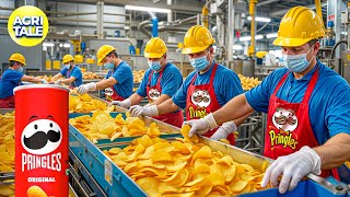 PRINGLES Secrets Revealed Behind the Scenes  Exclusive Factory Tour [upl. by Zeugirdor]