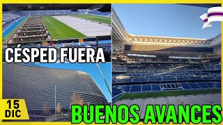 💥 TREMENDA NUEVA PLAZA ⚠️OBRAS del SANTIAGO BERNABÉU 15 Diciembre 2023 [upl. by Tecu]