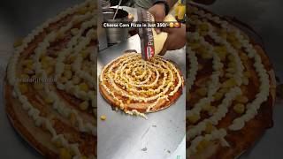 Cheese Corn pizza🥵😋 pizza pizzalover pizzaideas pizzarecipe pizzatime pizzadough shortsfeed [upl. by Rugg]