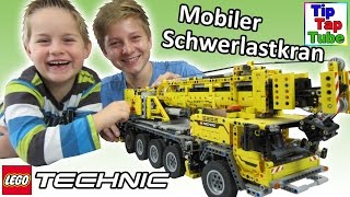 Lego Technic 42009 Mobiler Schwerlastkran Spielzeug Koloss 2606 Teile Zuschauer Grüße Kinder Kanal [upl. by Aggie]