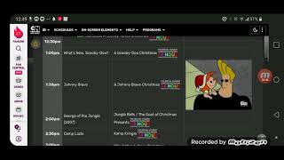 Reviewing the December 24 2008 Cartoon Network schedule [upl. by Atsahs627]