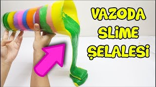 Slime Şelalesi  İlginç Slime Çorbası Oldu VakVakTV [upl. by Mattland]