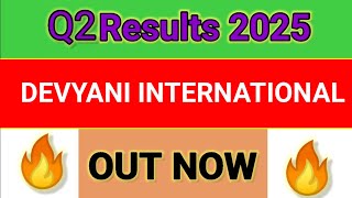 DEVYANI INTERNATIONAL Q2 results 2025  DEVYANI INTERNATIONAL results today  DEVYANI INTERNATIONAL [upl. by Divadnhoj893]