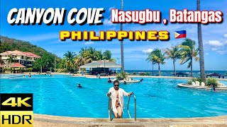 4KHDR Canyon Cove Beach Resort Nasugbu  Batangas Philippines [upl. by Enoek]