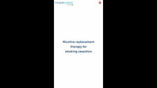 Nicotine Replacement Therapy for Smoking Cessation  Dr Vasunethra  Manipal Hospital Millers Road [upl. by Nosloc623]