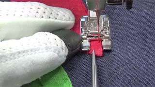 Machine Applique with an Open Toe Embroidery Foot [upl. by Ereynihc1]