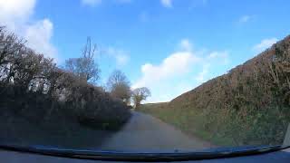 Driving to Ashburton Devon speedlapse GoPro 24th March 2023 [upl. by Sotsirhc]