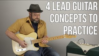 4 Lead Guitar 4 Techniques to MASTER [upl. by Adrianne]