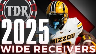 2025 College Football Wide Receivers Class Rankings Sleepers and Full Player Profiles [upl. by Nerek]