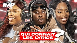 QUI CONNAIT LES LYRICS  avec Joé Dwèt Filé Maud Elka amp Kany PlanèteRap [upl. by Alviani]