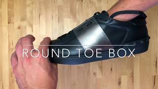 VALENTINO Garavani Open Leather ‘BlackBronze’  UNBOXING amp ON FEET  luxury shoes  2018 [upl. by Latimore912]