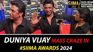 Duniya Vijay Won Best Actor in VeeraSimhaReddy  SIIMA2024 duniyavijay Mass Status  SIIMAAwards [upl. by Brendis198]