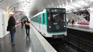 Paris MP59 Métro 4  Étienne Marcel [upl. by Apicella]