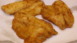 Fried Fish Simple and Delicious  EASY TILAPIA RECIPE [upl. by Kcireddor]