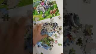 art puzzle puzzletime Antistress Video Puzzle castorland [upl. by Etteluap]