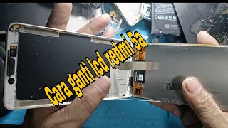 Cara ganti lcd redmi 6a redmi 6 [upl. by Razaile]