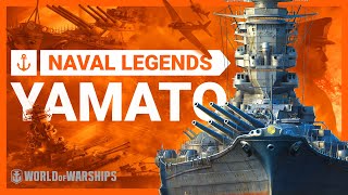 ⚓ Naval Legends Marathon Yamato The largest battleship ever built  🔊 Now in 6 languages [upl. by Lesak626]