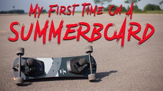 Summerboard  The Electric Skateboard for Snowboarders [upl. by Lazor]