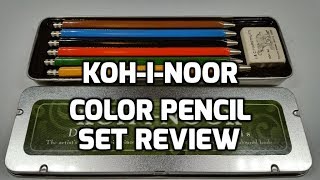 KohINoor Mechanical Pencils Set Review [upl. by Akirdnahs807]