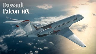 Take a Tour of the Dassault Falcon 10X Cabin with Its Industrial Designer – AIN [upl. by Ahsiekal]