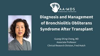 Diagnosis and Management of Bronchiolitis Obliterans Syndrome After Transplant [upl. by Andert283]