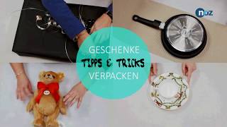 DIY Geschenke verpacken  so verpackt Ihr Geschenke schön und einfach [upl. by Aistek51]