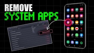 How To Uninstall System Apps In Android 🔥 Remove Bloatwares  Universal Android Debloater tutorial [upl. by Retnyw]