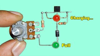 37v Liion Battery Charger With Low amp Full Level Indicator [upl. by Otero139]