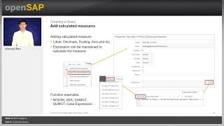 SAP Analytics Creating a Query  43 [upl. by Lunsford]