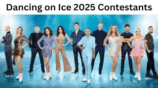 Dancing on Ice 2025 Contestants [upl. by Cottle]