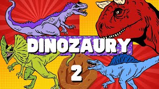 DINOZAURY DLA DZIECI Poznaj Nazwy Dinozaurów i Ich Cechy Dinozaury Dla Dzieci Po Polsku🦕🦖🌎 [upl. by Nomra907]