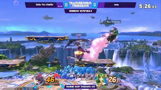 TRT 137 WS Cesc Incineroar vs Fizz Khalifa Palutena [upl. by Mobley338]