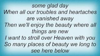 Alan Jackson  I Want To Stroll Over Heaven With You Lyrics [upl. by Ahseinat992]