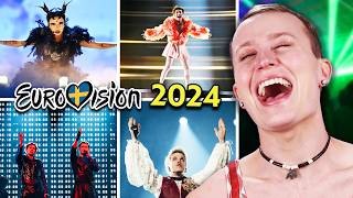 Americans React To Eurovision 2024 Top 10 [upl. by Emlynne]