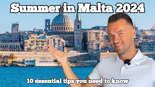 10 IMPORTANT tips about Summer holiday in Malta [upl. by Elfrida]