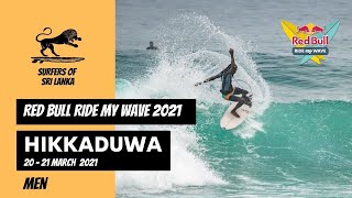 Red Bull Ride My Wave 2021 surfing contest  Hikkaduwa Sri Lanka [upl. by Atul]