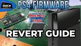 PS4 Firmware Downgrade Reverting from 1102 to 1100 [upl. by Esinal661]