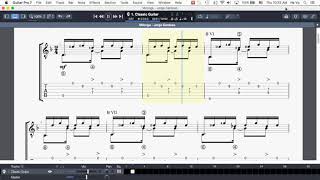 Jorge CardosoMilonga  Guitar Pro Tab GPX [upl. by Neehs247]