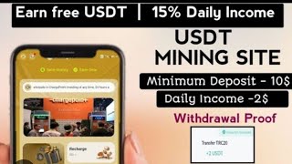 New users register to receive 50 USDT for freeRecharge investment supports USDT currency [upl. by Decker]