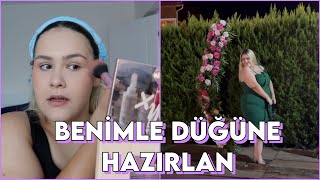 BENÄ°MLE DÃœÄžÃœNE HAZIRLANIN  MÄ°NÄ° SORU CEVAP ðŸ¥° SAÃ‡ MAKYAJ VE KOMBÄ°N [upl. by Ahsai]